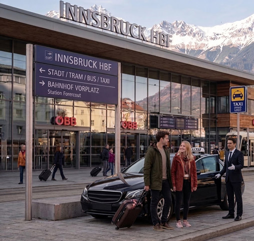 Innsbruckr Bahnhoftransfer